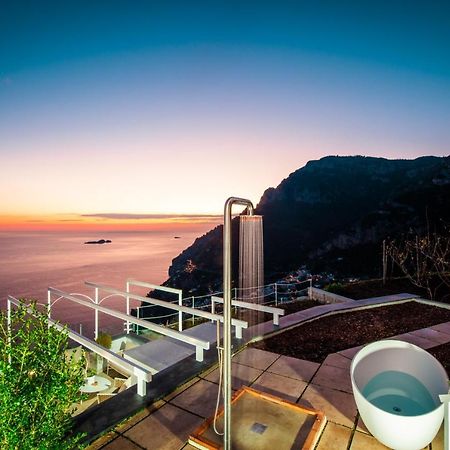 Villa La Tagliata Spectacular Jacuzzi Tub Amazing View And Private Parking Garage Positano Eksteriør billede