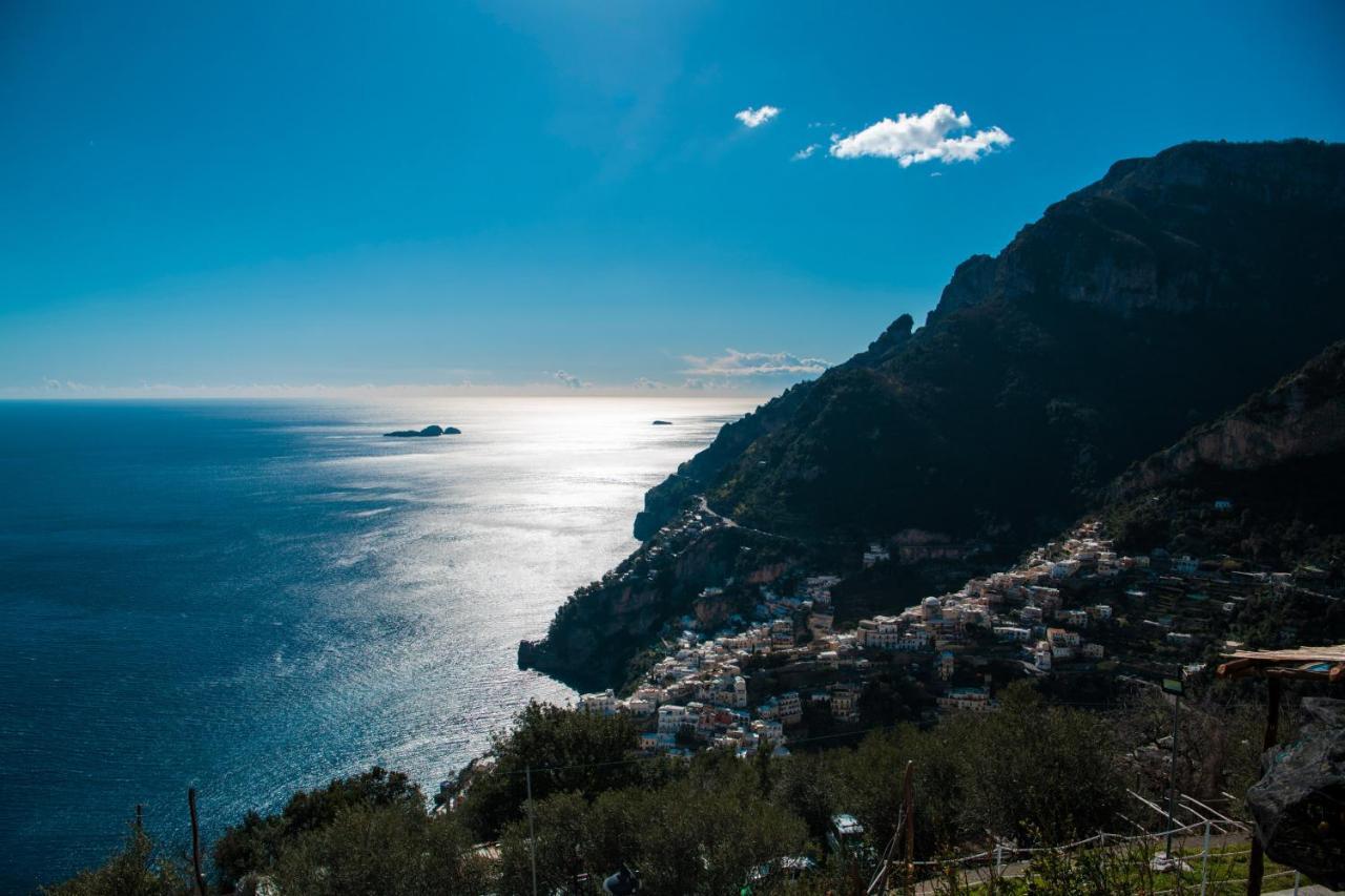 Villa La Tagliata Spectacular Jacuzzi Tub Amazing View And Private Parking Garage Positano Eksteriør billede