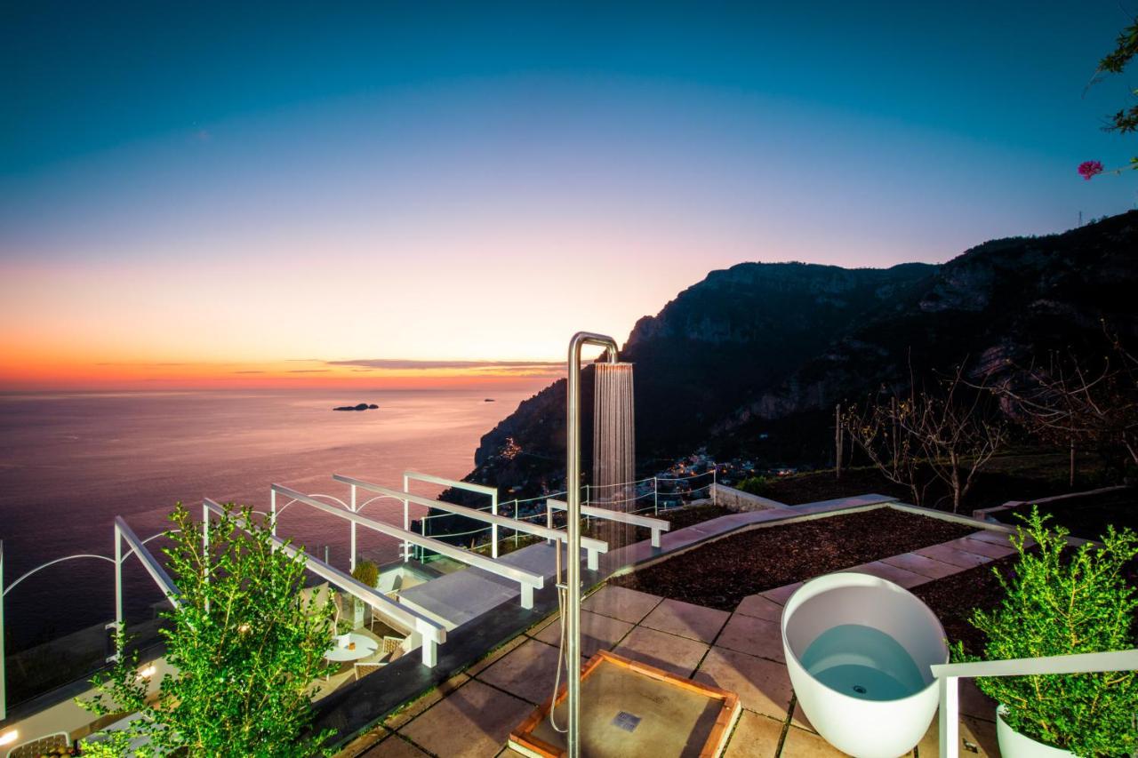 Villa La Tagliata Spectacular Jacuzzi Tub Amazing View And Private Parking Garage Positano Eksteriør billede