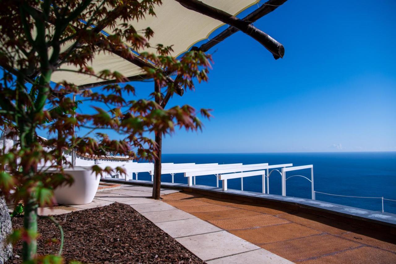 Villa La Tagliata Spectacular Jacuzzi Tub Amazing View And Private Parking Garage Positano Eksteriør billede