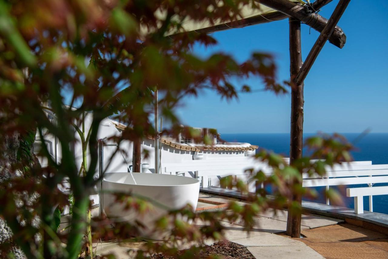 Villa La Tagliata Spectacular Jacuzzi Tub Amazing View And Private Parking Garage Positano Eksteriør billede