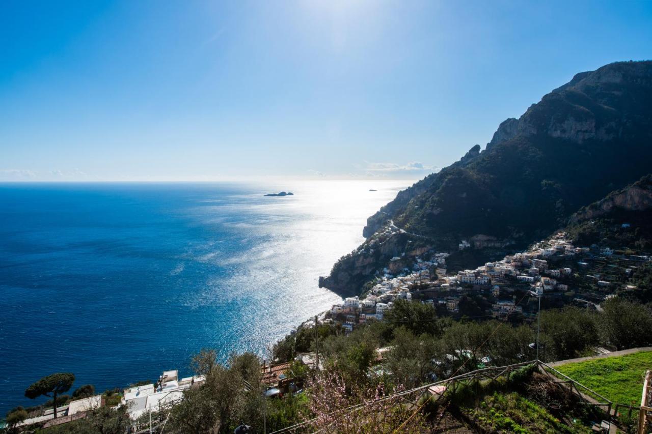 Villa La Tagliata Spectacular Jacuzzi Tub Amazing View And Private Parking Garage Positano Eksteriør billede